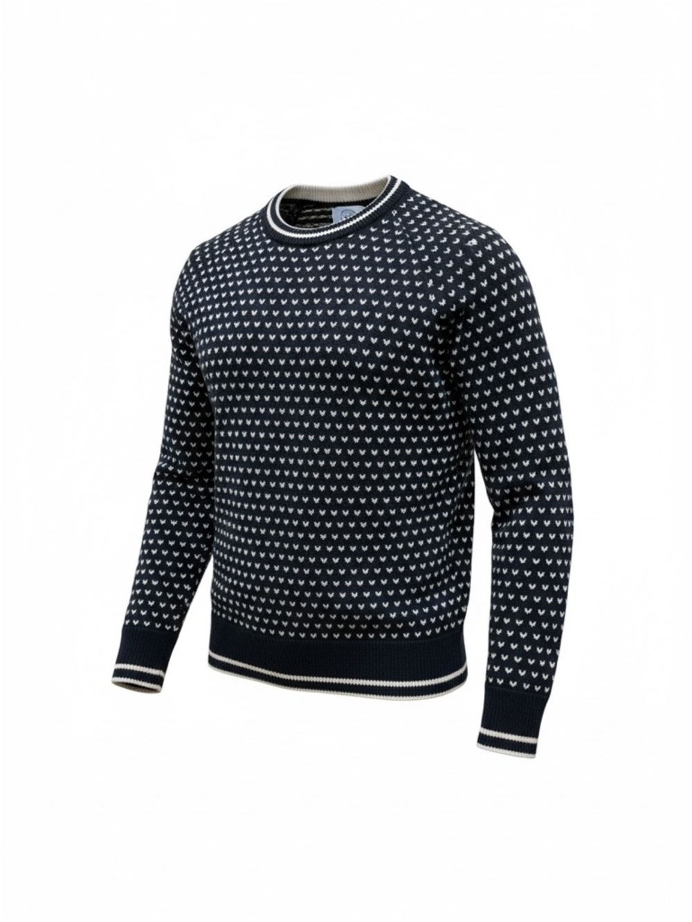 Nordic Fisherman style crewneck sweater